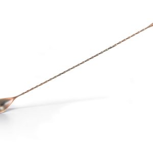Colher de Cocktail.Cobre Ant.