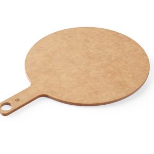 Tábua para piza com pega, ⌀356x(H)6mm