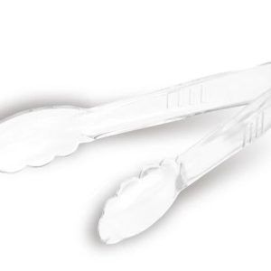 Pinça Buffet Transparent.23Cm