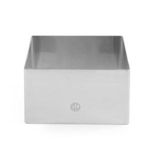 Forma para alimentos e acessório para empurrar quadrado, forma, 81x81x(H)45mm