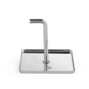 Forma para alimentos e acessório para empurrar quadrado, impulsor, 64x64x(H)55mm
