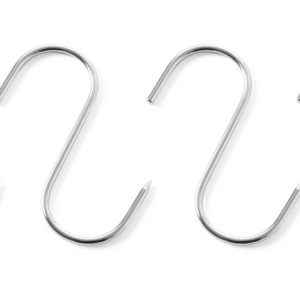 Ganchos de talho, 4 unid., 90x4mm