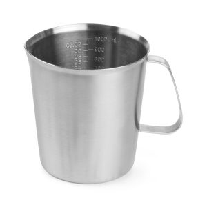 Jarro medidor em aço inoxidável, 1L, ⌀120x(H)130mm
