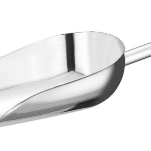 Pá doseadora, BarUp, 0,92L, Prateado, 432x140mm