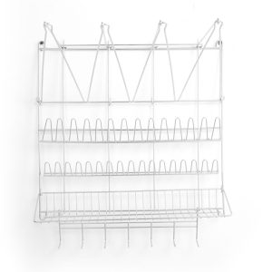 Estante de parede para sacos de pasteleiro, 500x360x(H)560mm