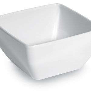 Taça quadrada, Branco, 130x130x(H)65mm