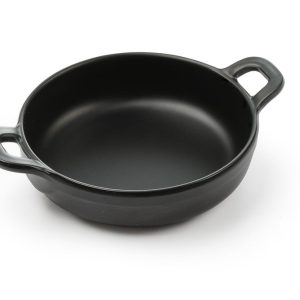 Mini tacho redondo Little Chef, Preto, 150x115x(H)37mm