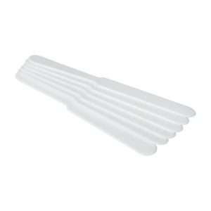 Espátula para espuma de cerveja - 6 unidades, BarUp, Branco, 6 unid., 235x26mm