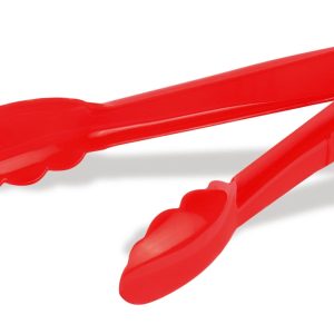 Pinça Buffet Vermelha. 23 cm