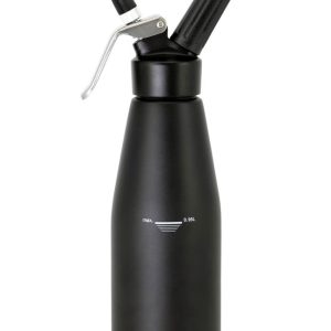 Sifão para natas preto, Kitchen Line, 0,95L, Preto, ⌀95x(H)320mm