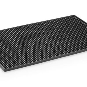 Tapete de Bar, BarUp, Preto, 457x305x(H)10mm