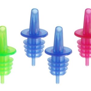 Doseador, BarUp, 2 azuis, 2 vermelhos , 2 verdes, Vermelho, 6 unid.