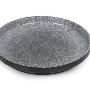 Prato 24 cm. Black Volcano
