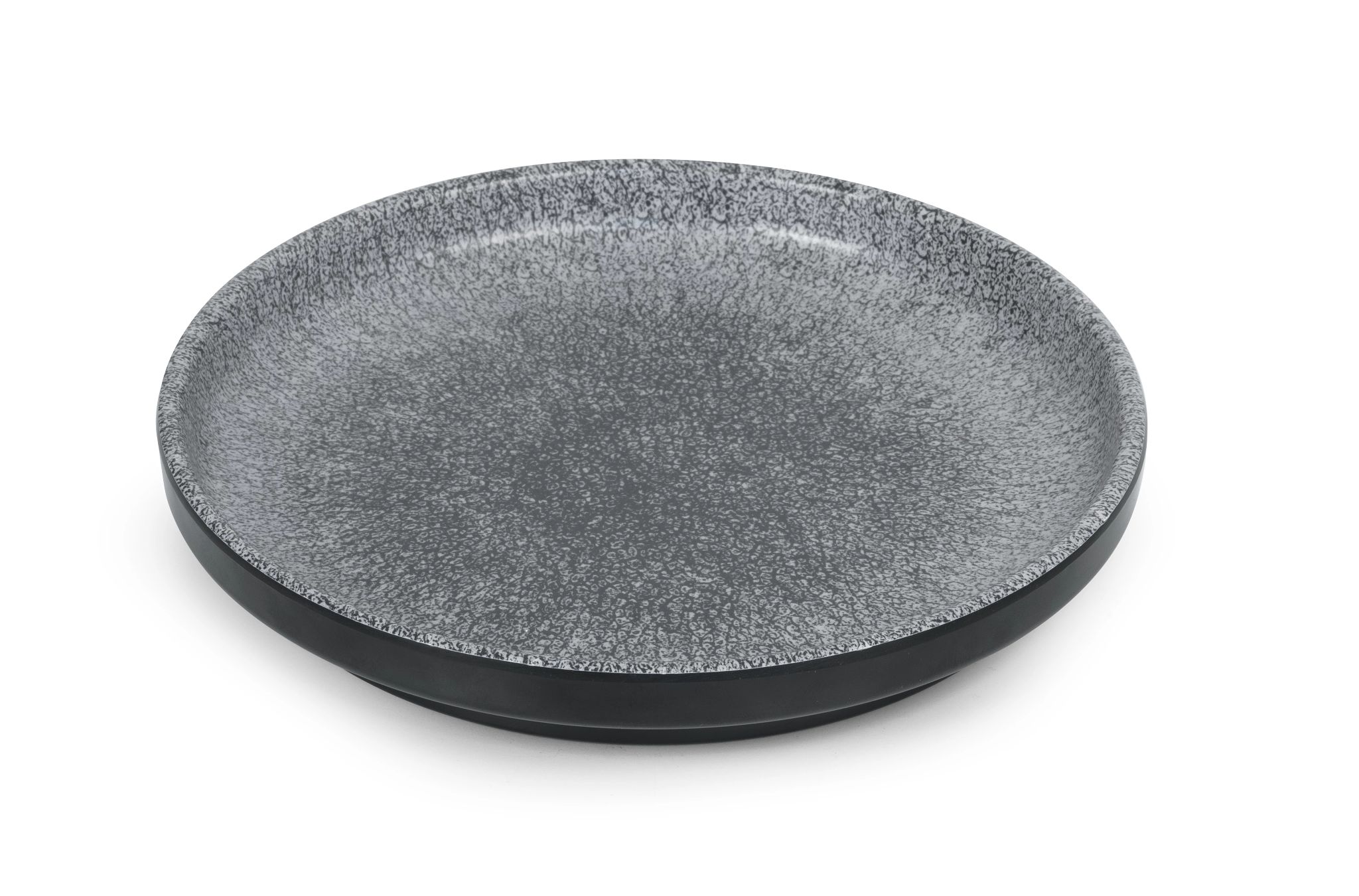 Prato 24 cm. Black Volcano