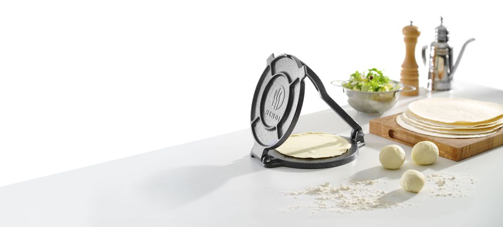 Prensa de Tortilha em ferro fundido, 255x200x(H)110mm - Image 4