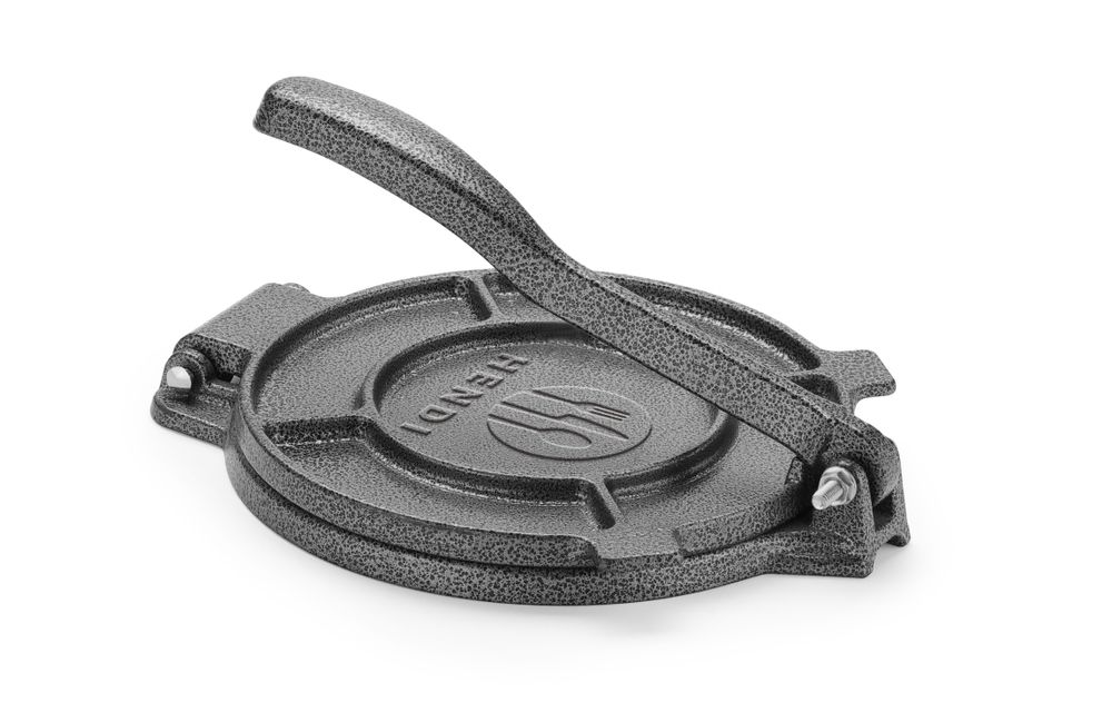 Prensa de Tortilha em ferro fundido, 255x200x(H)110mm