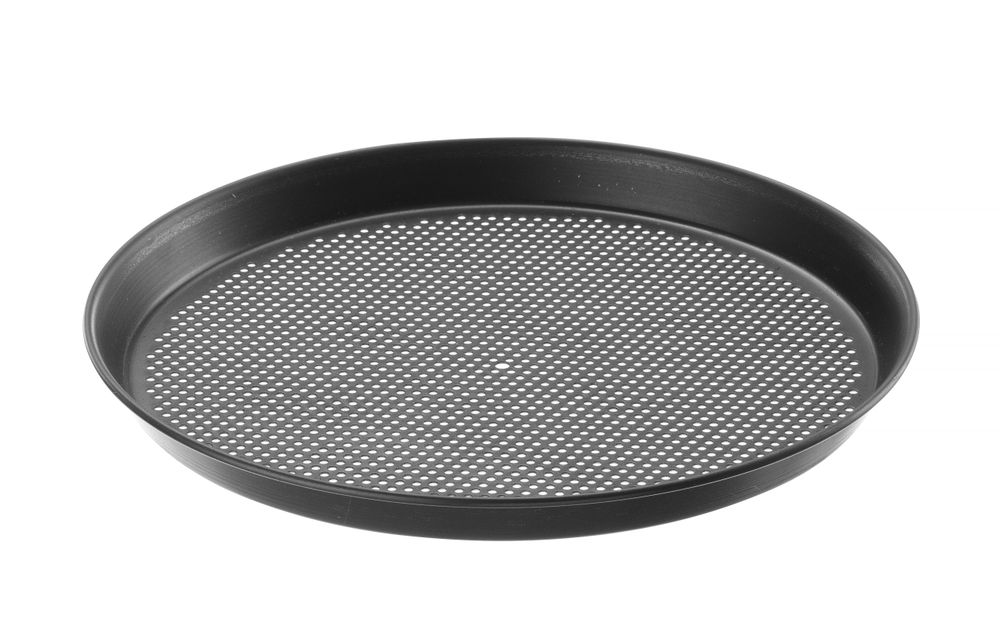 Tabuleiro para piza perfurado, ⌀311x(H)23mm