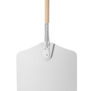 Pá para piza com pega curta, quadrada, 305x660mm