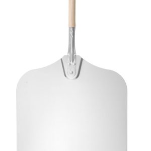 Pá para piza com pega curta, quadrada, 405x760mm