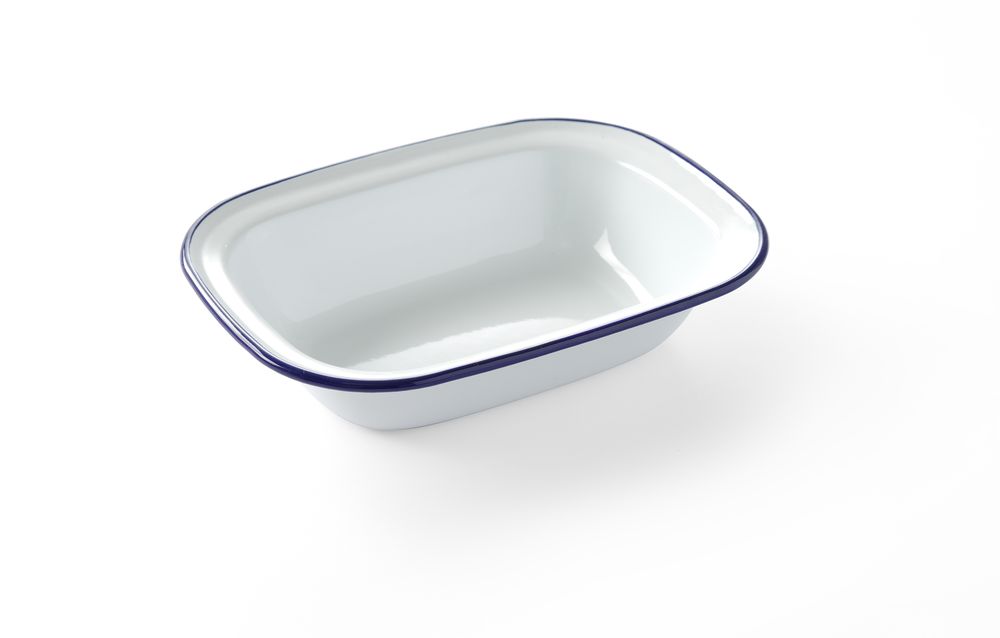 Taça retangular, 215x160x(H)50mm