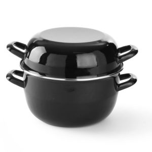 Panela para mexilhões - com tampa, 4,2L, ⌀260x(H)210mm