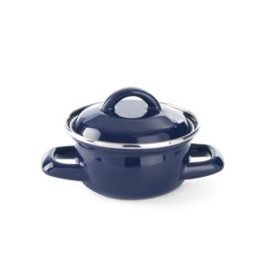Tacho para sopa e molhos - com tampa, 0,3L, Azul, ⌀115x(H)90mm