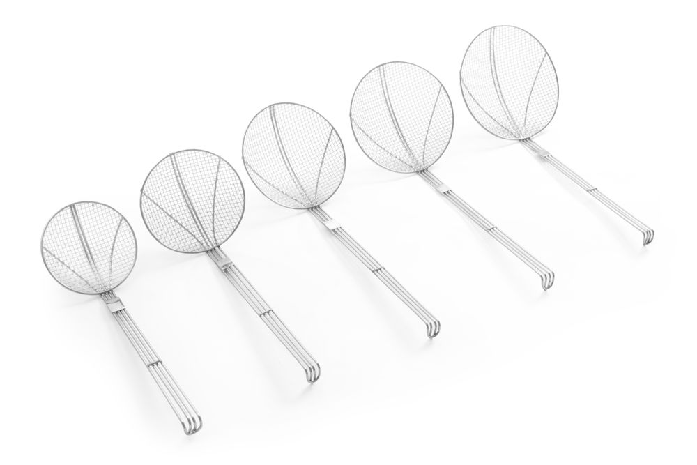 Escumadeira para fritos, ⌀160x470mm - Image 2