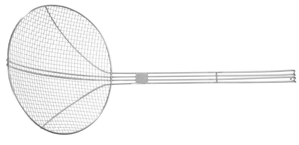 Escumadeira para fritos, ⌀240x540mm