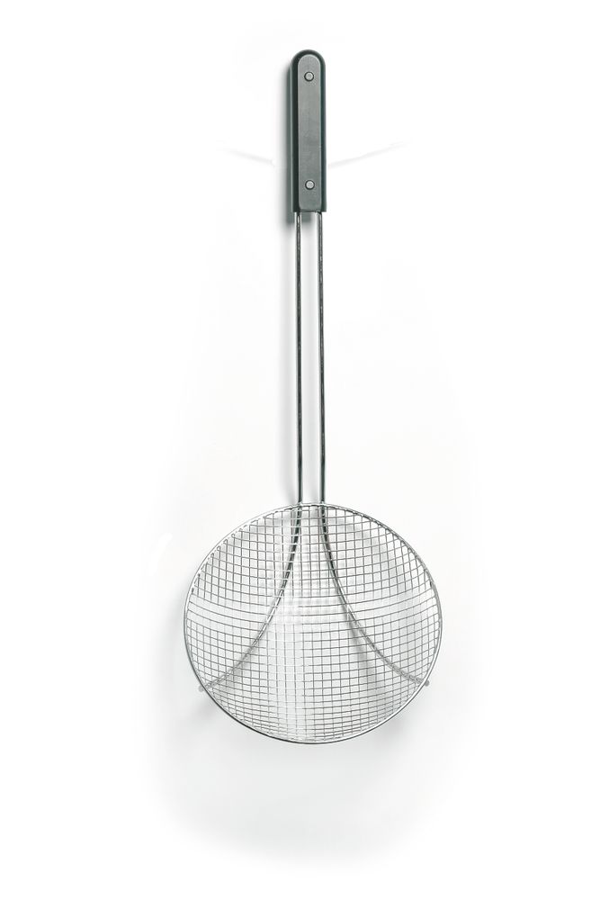 Escumadeira para fritos, ⌀240x640mm