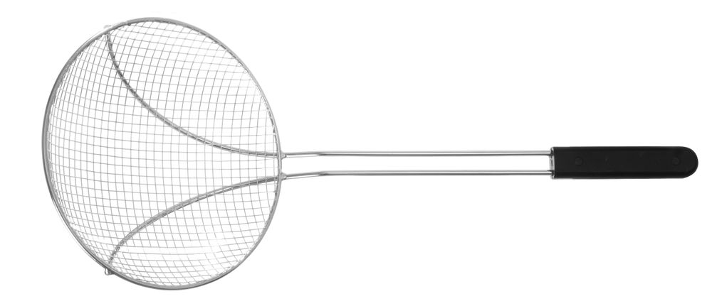 Escumadeira para fritos, ⌀260x650mm