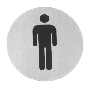 Sinalética para portas, homens, ⌀75mm