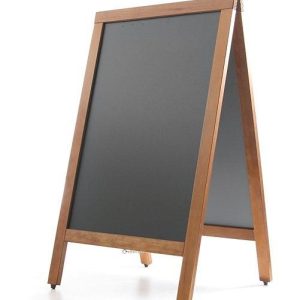 Quadro cavalete para giz, 500x450x(H)850mm
