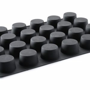 Molde de silicone MUFFIN, 570x375x(H)40mm
