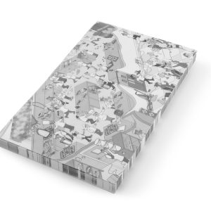 Papel antigordura, Caos na cozinha, 500 unid., 258x425mm