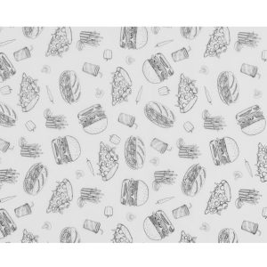 Papel anti-gordura, 500 unid., 250x350mm