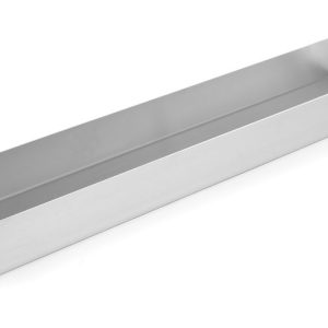 Tabuleiro para assar com painel lateral removível, 580x100x(H)50mm