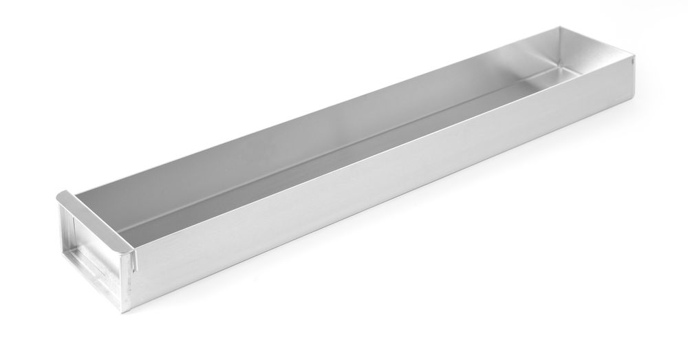 Tabuleiro para assar com painel lateral removível, 580x100x(H)50mm