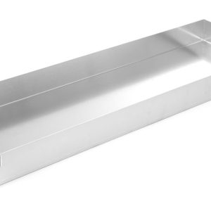 Tabuleiro para assar com painel lateral removível, 580x200x(H)50mm