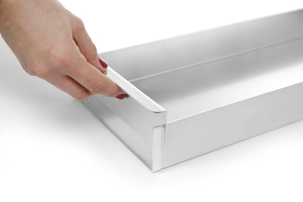 Tabuleiro para assar com painel lateral removível, 580x200x(H)50mm - Image 2