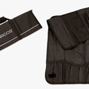 Arcos Conjunto de armazenamento para facas 500x510 mm - Série Bolsas de cuchillos - Preto
