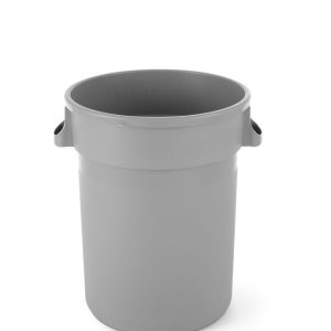 Caixote do lixo redondo, AmerBox, 120L, Cinzento-claro, ⌀550x(H)690mm