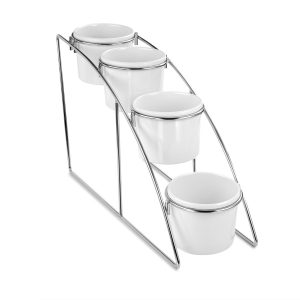 Suporte Inox para 4 Vasijas