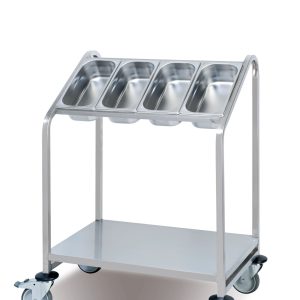 Carro Cubetas GN 1/3 Portaband