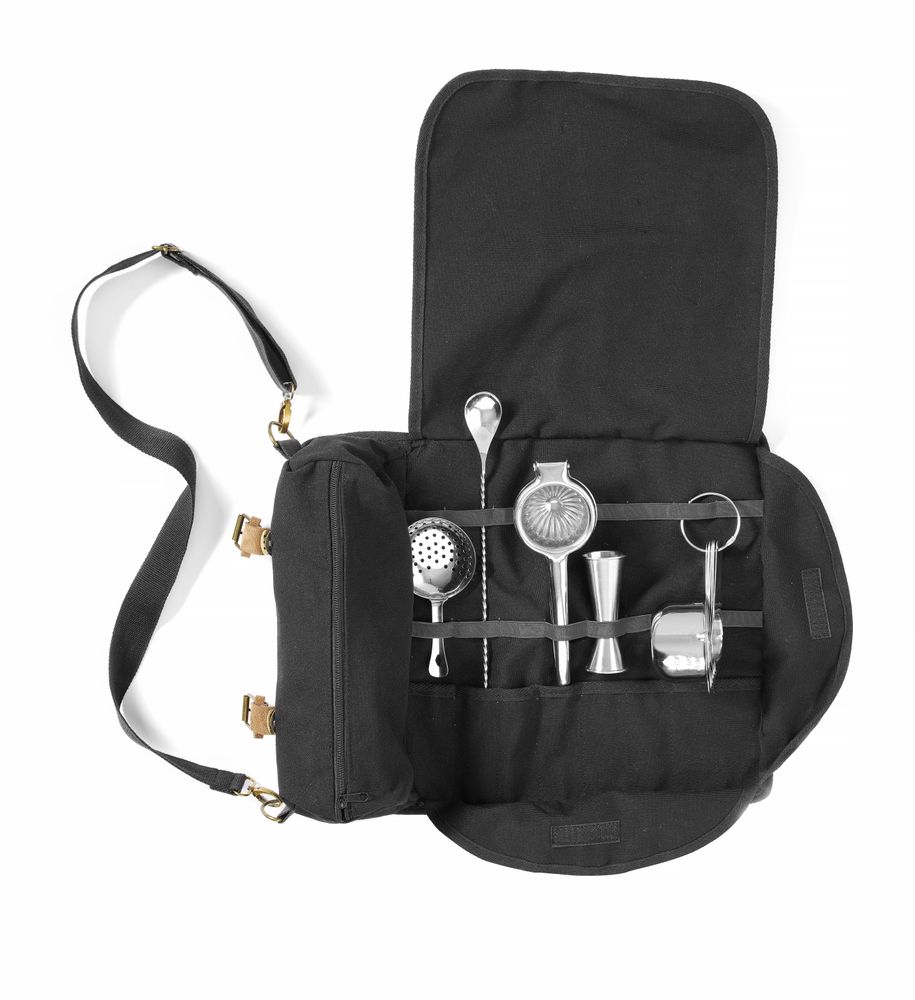 Bolsa Bartender, BarUp, Preto, 210x370x(H)70mm - Image 2