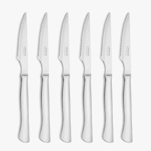 Arcos Conjunto de facas para carne e bife - Série Stainless