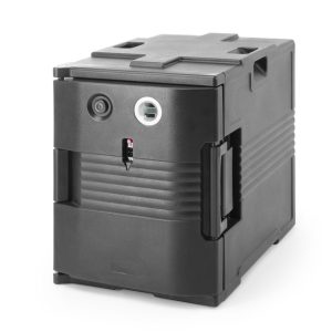 Recipiente com isolamento térmico com função de aquecimento, AmerBox, GN 1/1, 477x680x(H)620mm