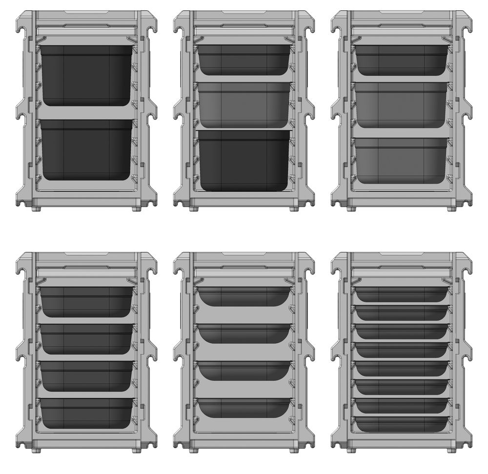 Caixa térmica para catering, Profi Line, GN 1/1, 100L, 635x465x(H)660mm - Image 4