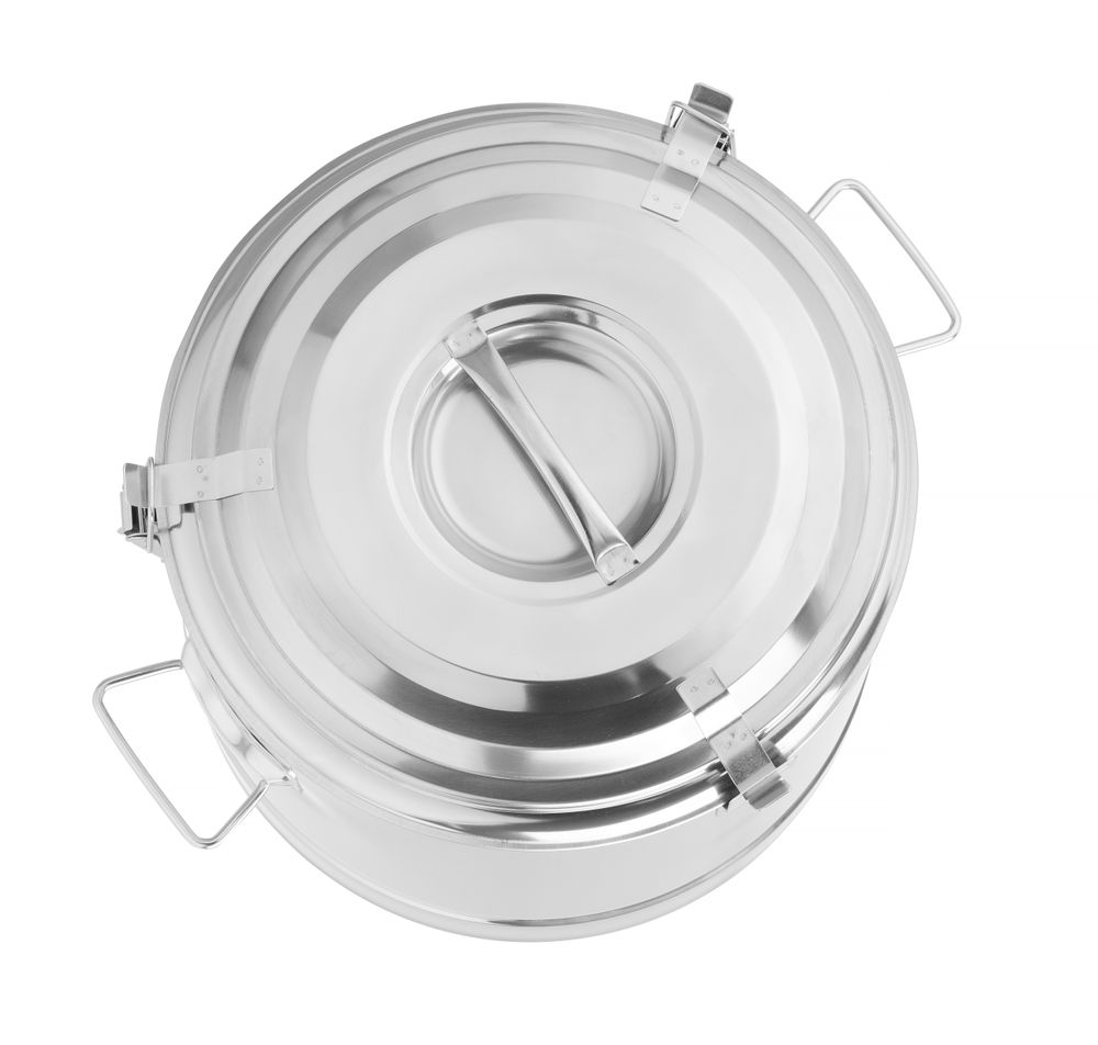 Recipiente térmico portátil, Kitchen Line, 19L, Prateado, ⌀350x(H)400mm - Image 3