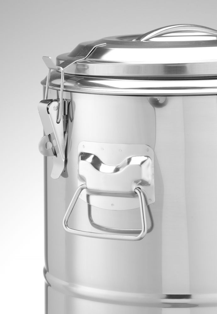 Recipiente térmico portátil, Kitchen Line, 19L, Prateado, ⌀350x(H)400mm - Image 4
