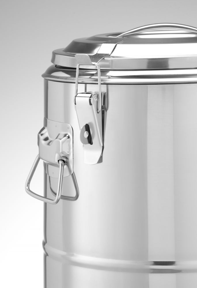 Recipiente térmico portátil, Kitchen Line, 19L, Prateado, ⌀350x(H)400mm - Image 5